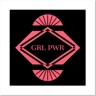 GRL PWR Posters and Art